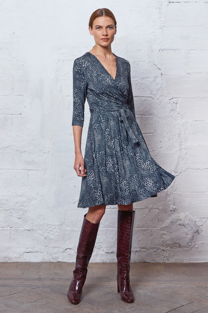 Vestido Vadi animal print