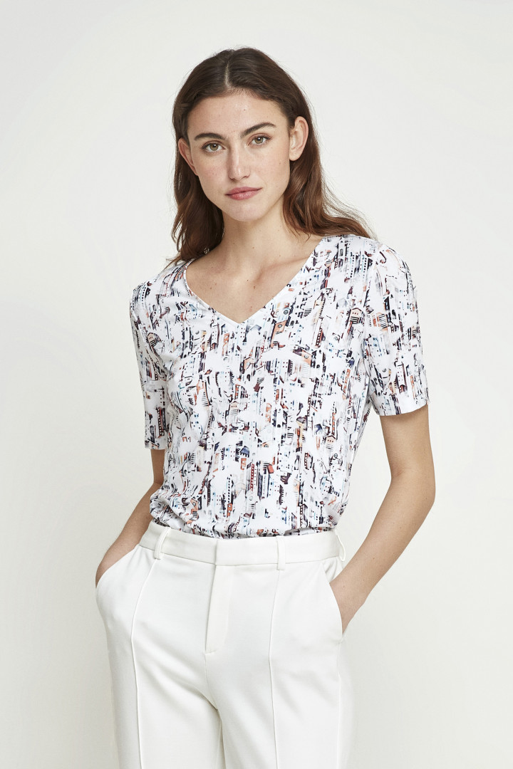 Camiseta Tibox estampada