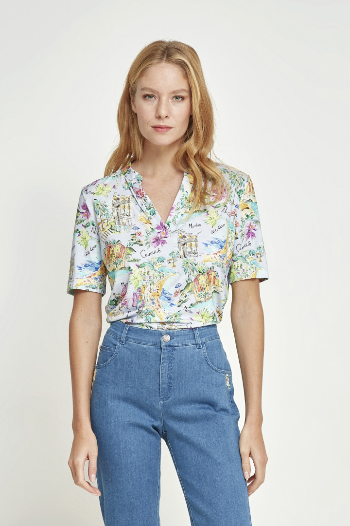 Camiseta Torin de postales