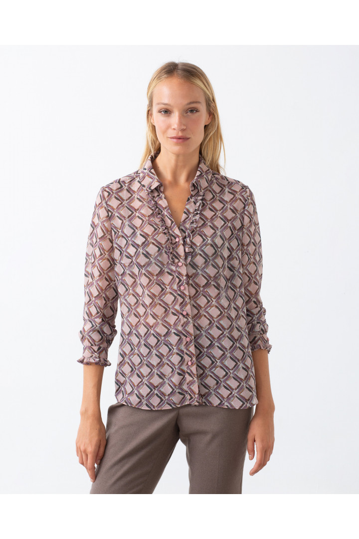 Blusa CAR estampado