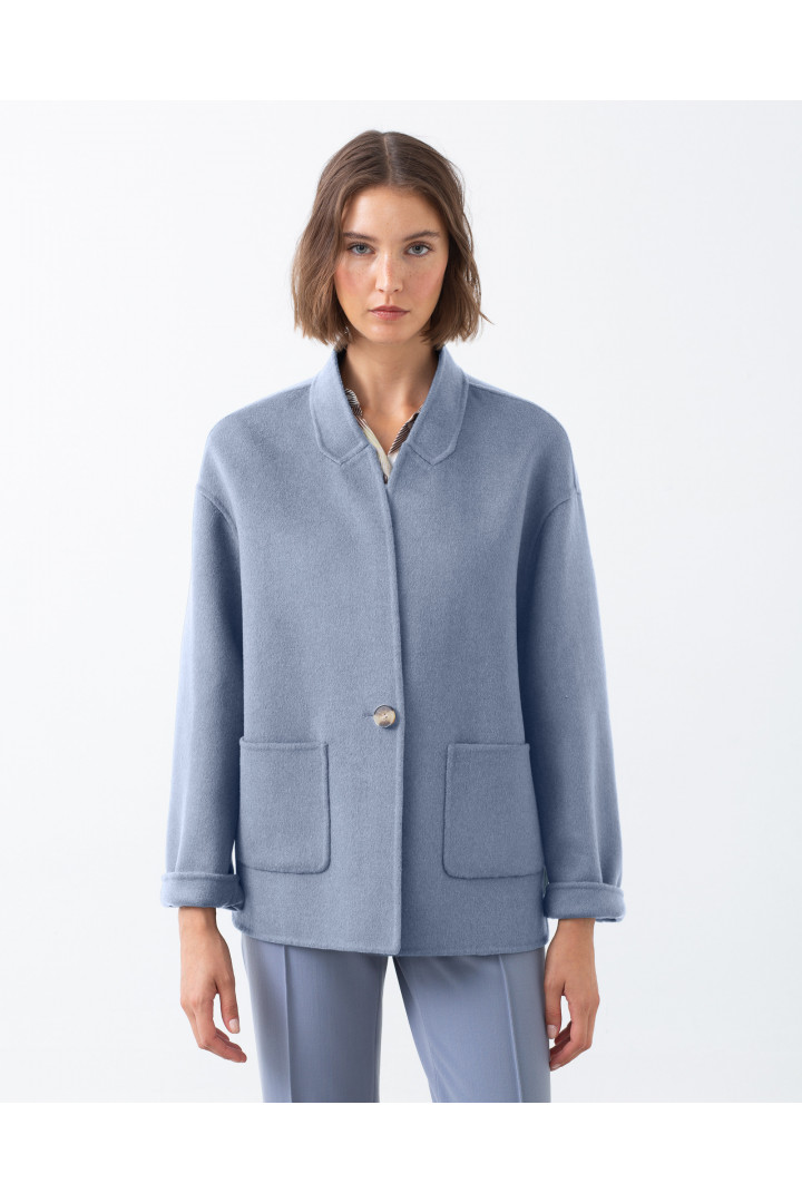 Chaquetón CHANA liso azules