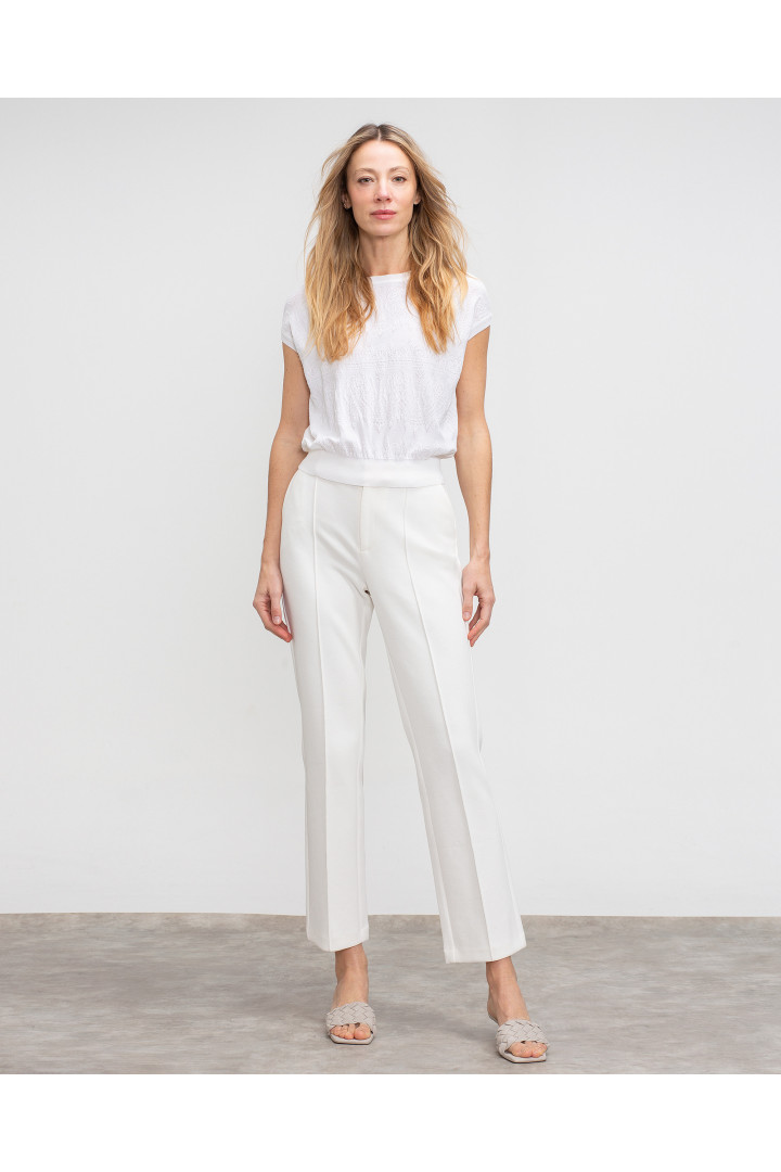 PANTALON PARON Liso Blancos
