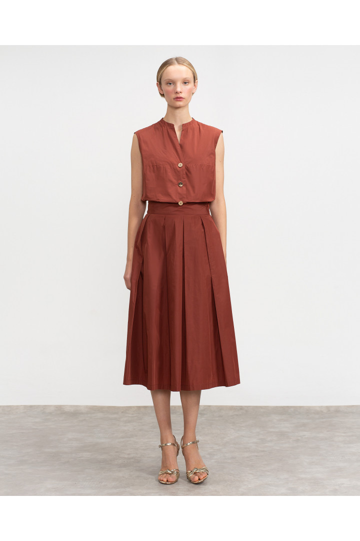 Falda FINELI marrón